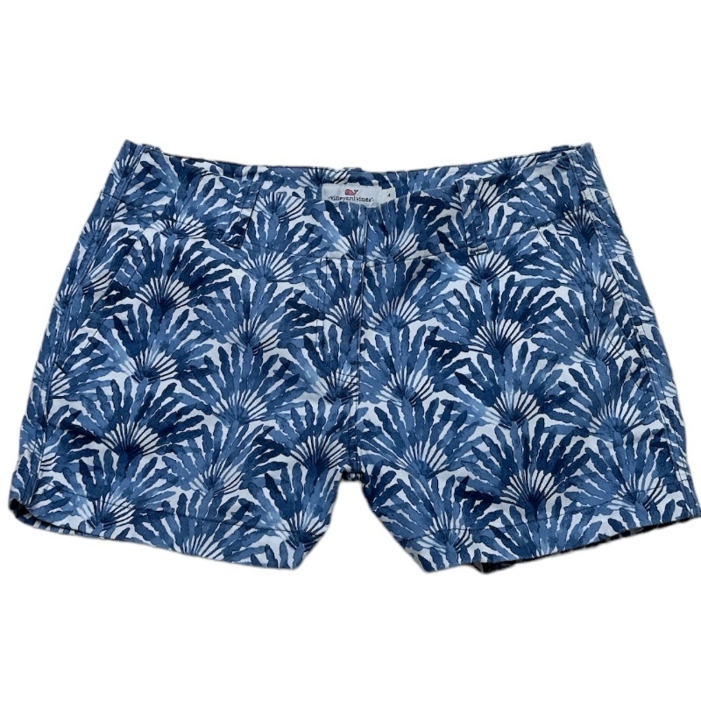 Vineyard Vines All Over Palm Print Chino front & Rear pockets